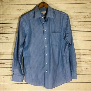 LAST CHANCE Merona shirt blue&white stripe